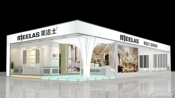美洛士定制家具参加2016年十八届展厅效果图