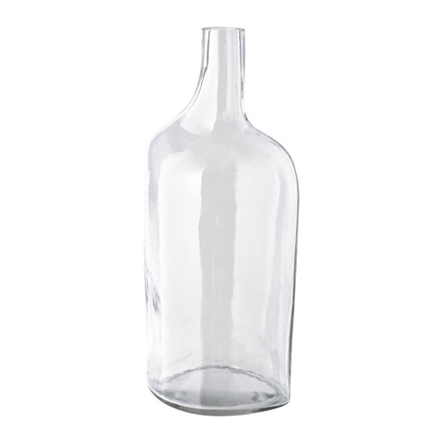宜家家居斯瓦顿透明玻璃装饰瓶703.326.33