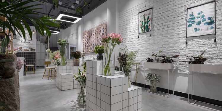 "花"在拾柒之网红花店的日常