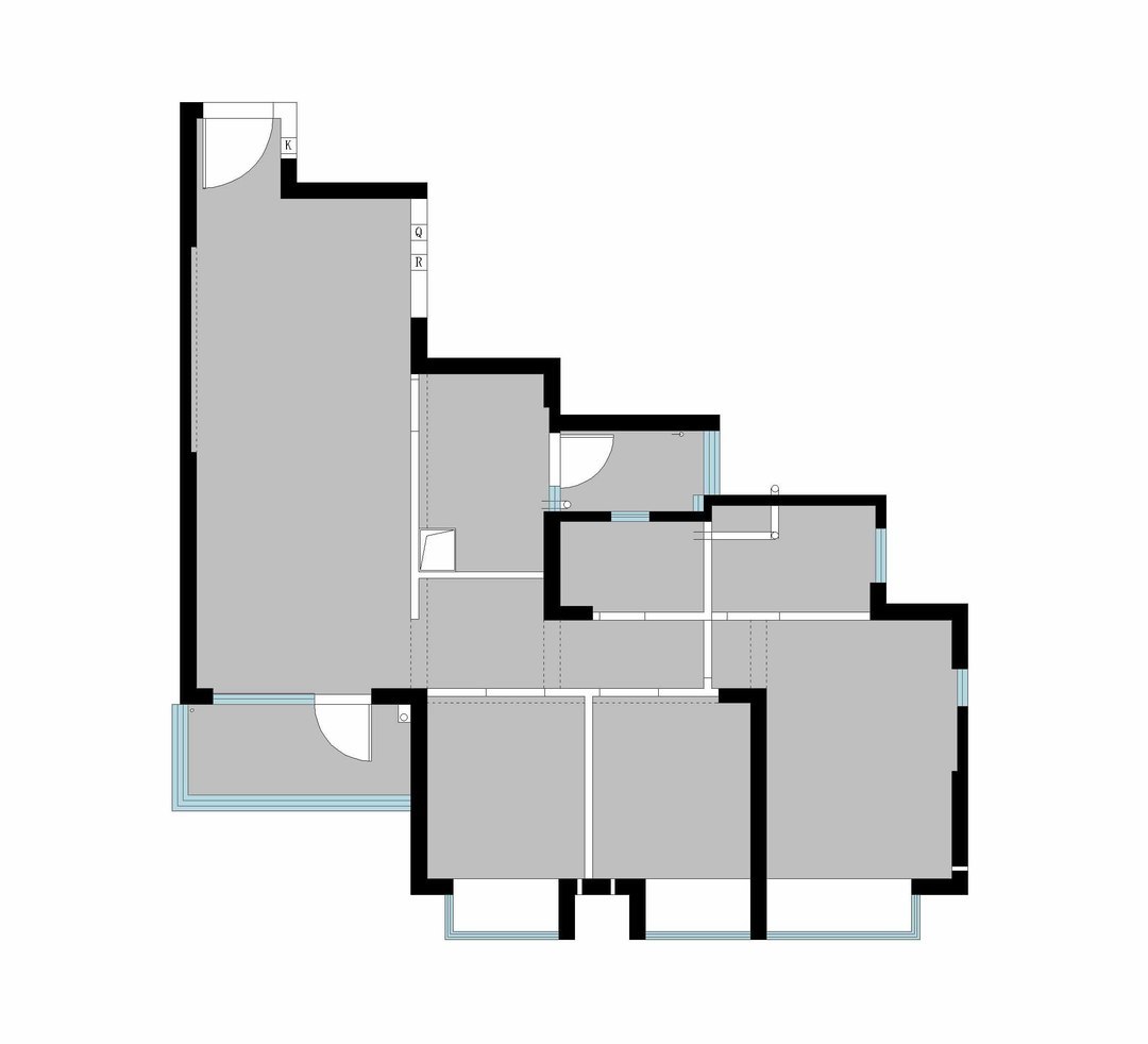 80平北欧简约现代简约三室住宅公寓装修案例_80㎡每个细节都是设计的小三室，预算22W搞定_太平洋家居网