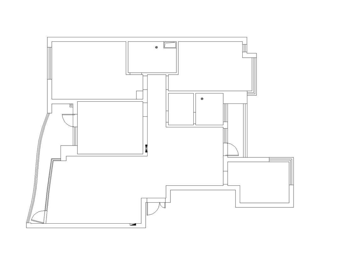 160平现代简约三室住宅公寓装修案例_160方极简风，藏在细节的设计更动人_太平洋家居网