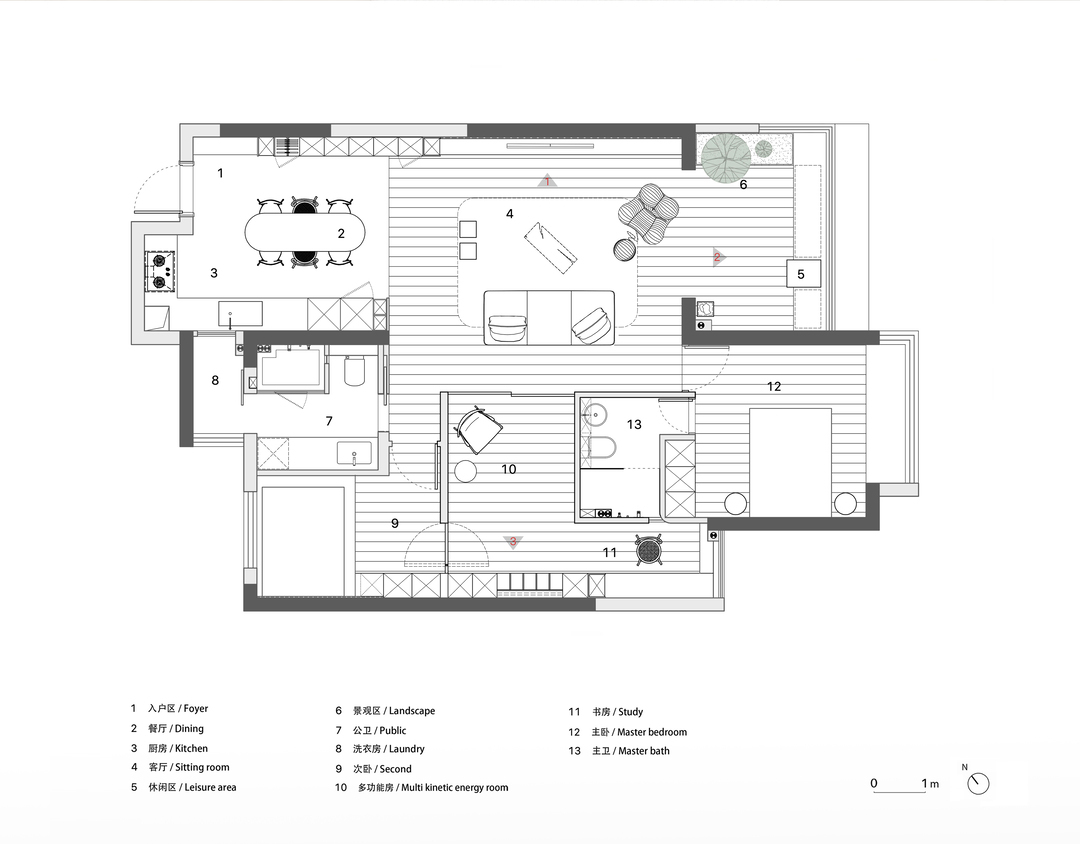 108平意式极简三室住宅公寓装修案例_白色自由的极简主义住宅_太平洋家居网