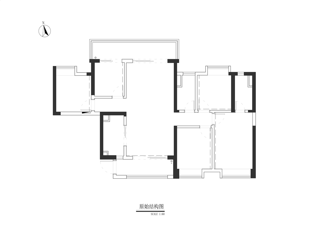 138平轻奢三室住宅公寓装修案例