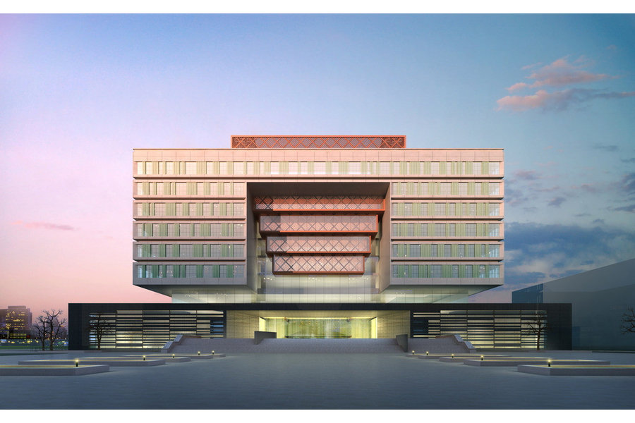 文化中心设计案例效果图