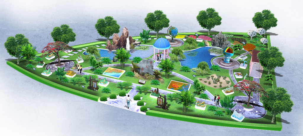 小型生态园规划设计图片