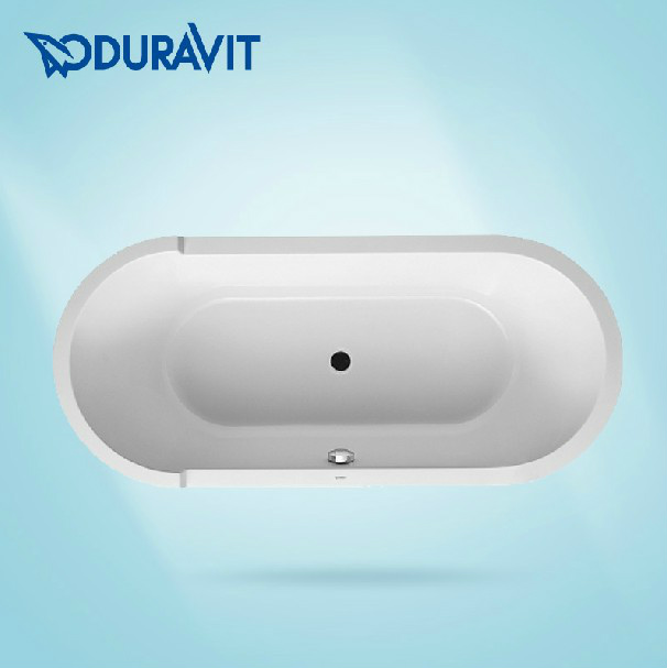 Duravit卫浴 Starck椭圆形嵌入式浴缸