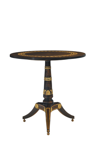 Baker George Bullock Pedestal Table#5359