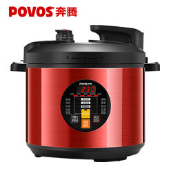 Povos/奔腾4L内胆无水焗电电压力锅LN497/LN418