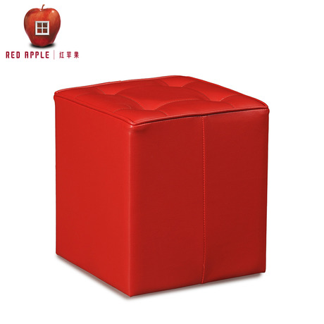红苹果家具红色小妆凳R453
