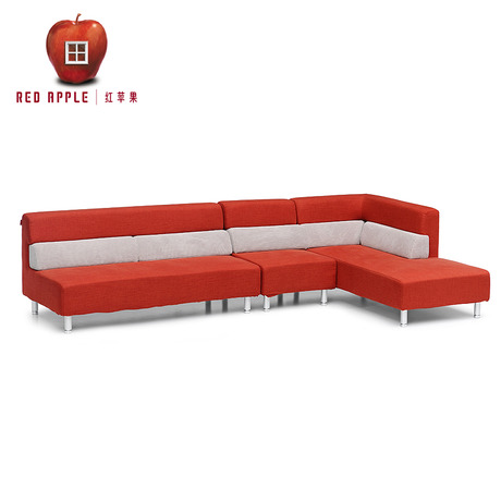 红苹果布艺沙发转角组合AP66