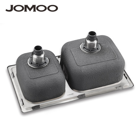 Jomoo九牧进口不锈钢 水槽套餐 02081