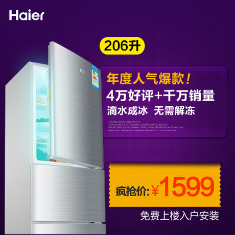 Haier/BCD-206STPA