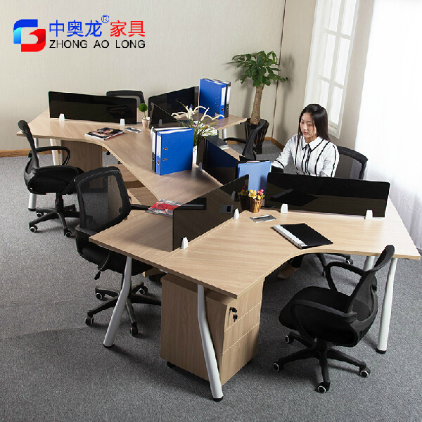 中奥龙办公桌ZAL-ZH-401