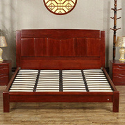 华日家居现代中式全实木双人床