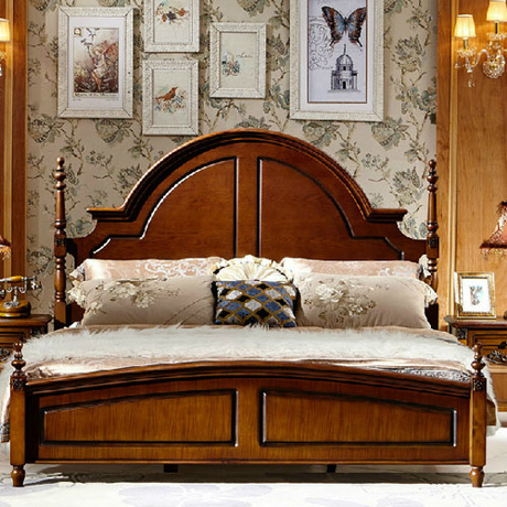 古典欧式风格法莉娜实木床设计图赏