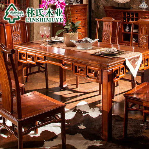 林氏木业餐桌LS001CZ1B