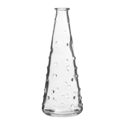 宜家家居斯纳迪格透明玻璃花瓶201.363.09