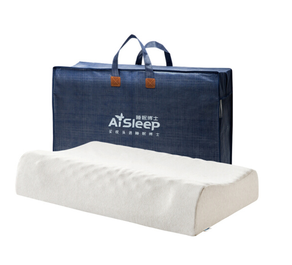 睡眠博士（AiSleep）乳胶枕波浪颈椎枕芯