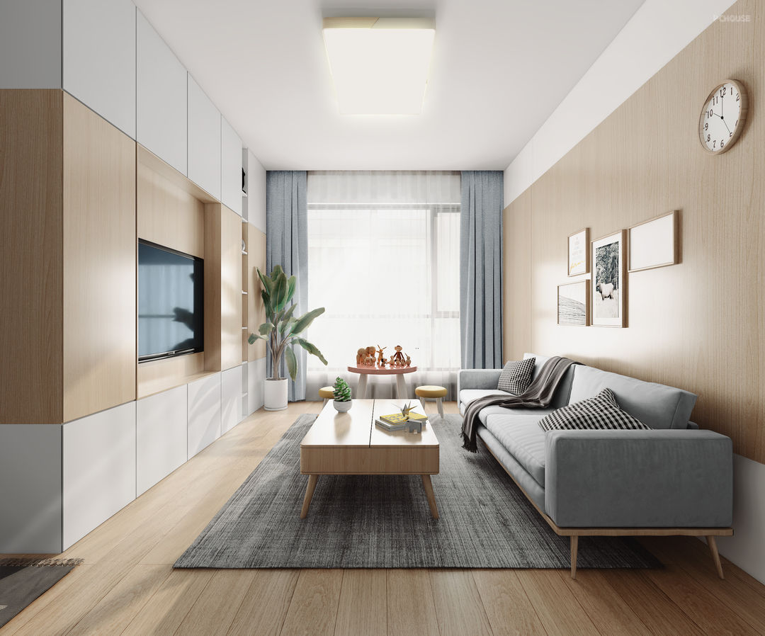 与1.5亿网红豪宅做邻居,记录温馨北欧两房装修全过程!