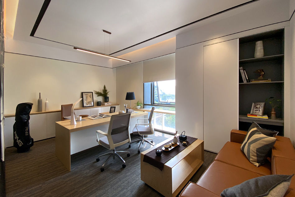 800平方米 企业办公 宁静舒适的工作空间