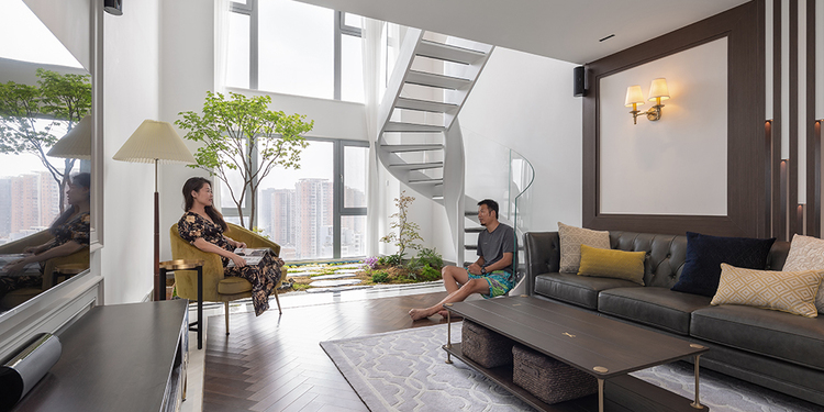 300�O现代美式空间 打造优雅质感家居生活